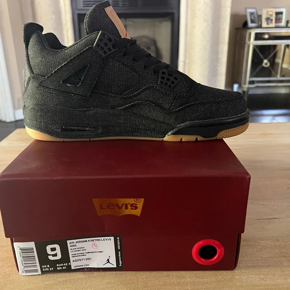 Air Jordan 4 Retro Levi’s - Picture 1 of 6